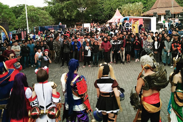 Foto Mobile Legends Carnival 2019 MLBB Malang