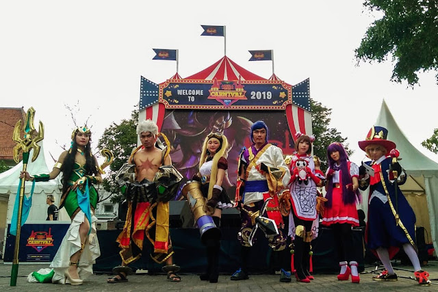 Foto Mobile Legends Carnival 2019 MLBB Malang