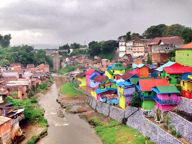 Jodipan sekarang mirip Perkampungan di Brazil, Colorful!